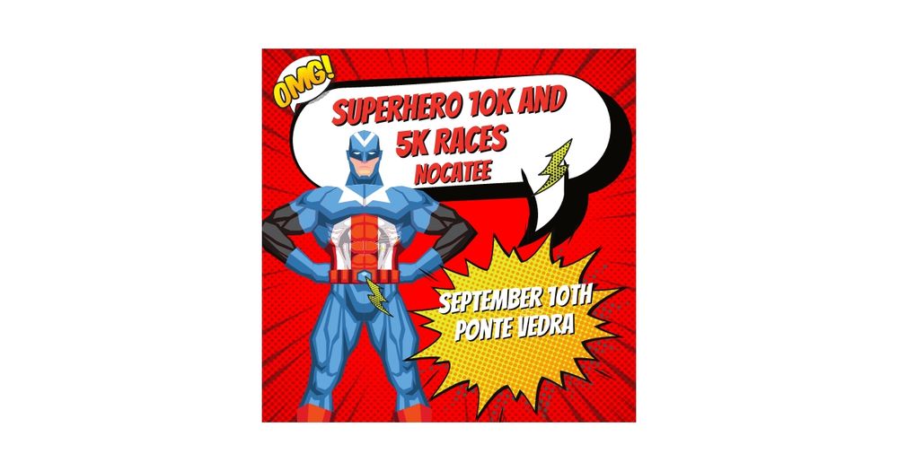 The SuperVillain 5k and 10k Races, 1 mile hero run/walk