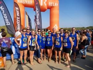 WCRC Reach the Beach Relay Team