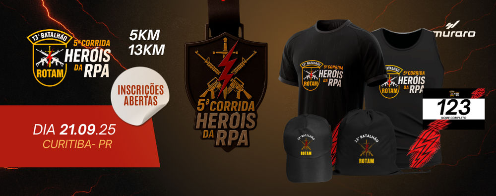 5ª CORRIDA HERÓIS DA RPA