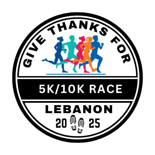 Give Thanks for Lebanon 5K-10K Run 2025