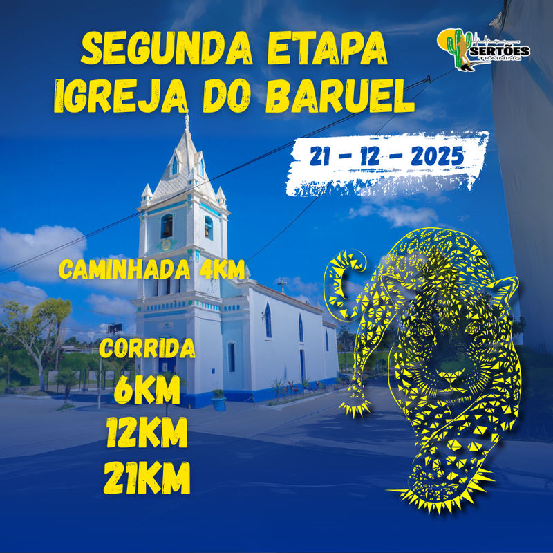 2º ETAPA - IGREJA DO BARUEL - SERTÕES TRAINING