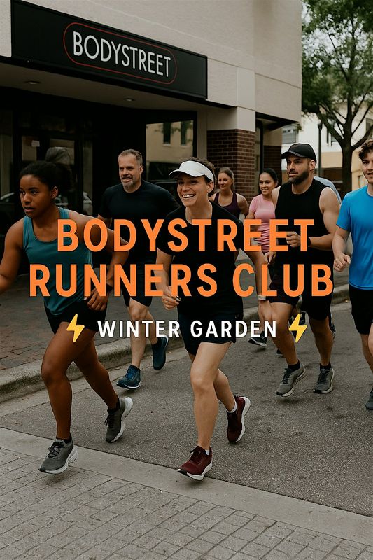Bodystreet Run Club– Free 4-Mile Monday Night Group Run (All Levels)