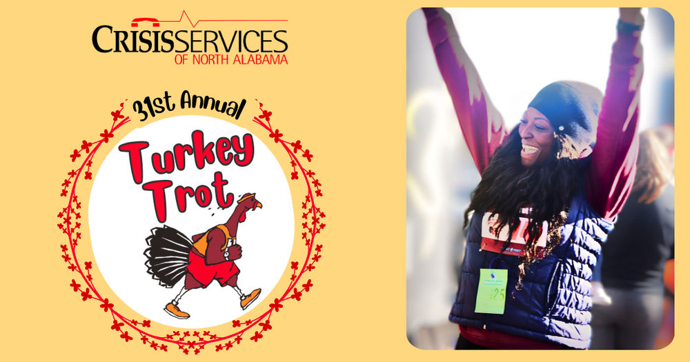 32nd Annual Crisis Services of North Alabama Turkey Trot 5k
