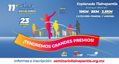 11ª Carrera por las Vocaciones Peregrinos de la Esperanza