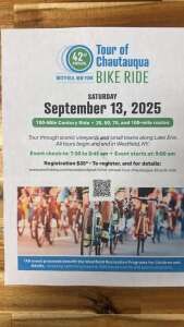 42nd Annual Tour of Chautauqua Bike Ride