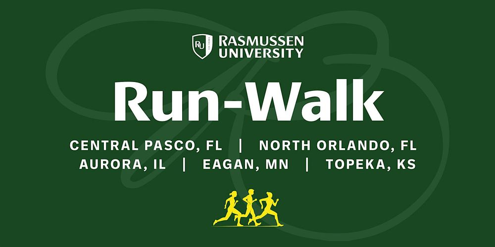 Rasmussen University 1.25 Mile Run-Walk (Multiple Events/Locations)