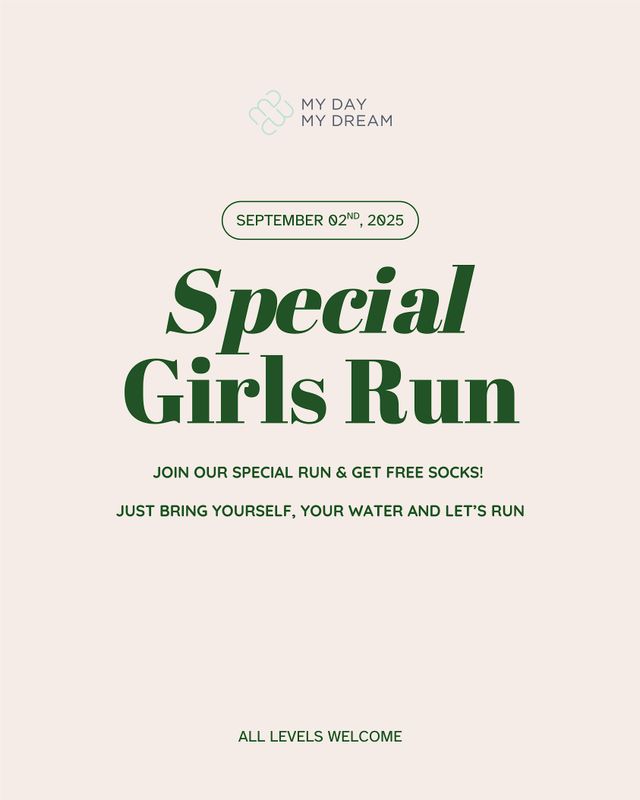 Special Girls Run - free Socks