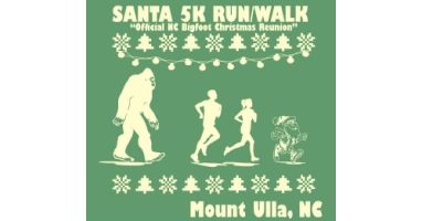Santa's 5K Run/Walk - Official NC Bigfoot Christmas Reunion