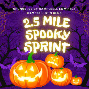 2.5-Mile Spooky Sprint presented by Campbell City Schools