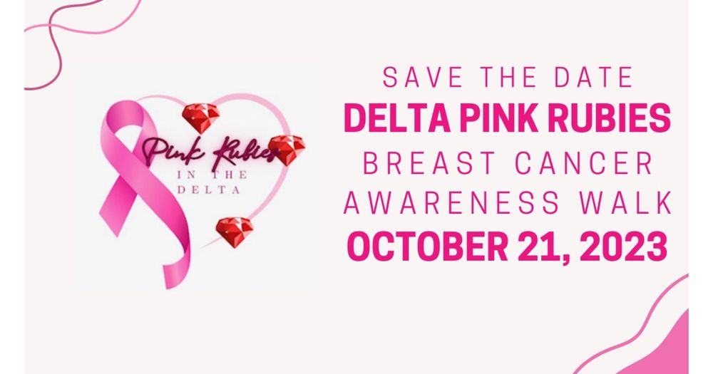 Delta Pink Rubies Annual Breast Cancer Awareness Walk 2025