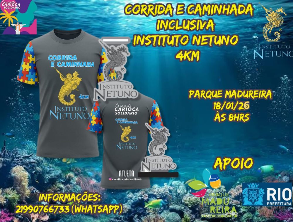 CORRIDA E CAMINHADA INCLUSIVA INSTITUTO NETURNO 4KM