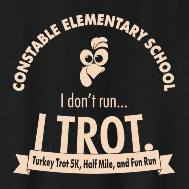 15th Annual Constable Elementary PTO Turkey Trot 5K Race, Half-Mile & 50-Yard Dash