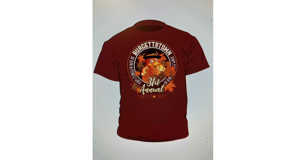33rd Annual Burgettstown Turkey Trot 5K Fun Run & Fitness Walk
