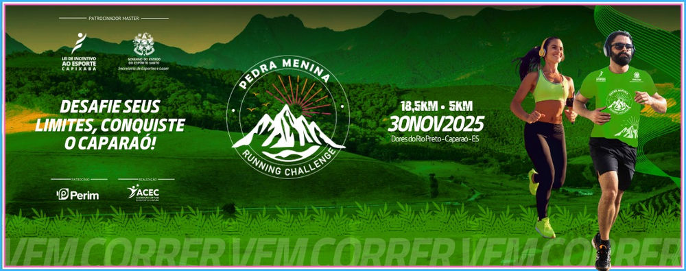 PEDRA MENINA RUNNING CHALLENGE