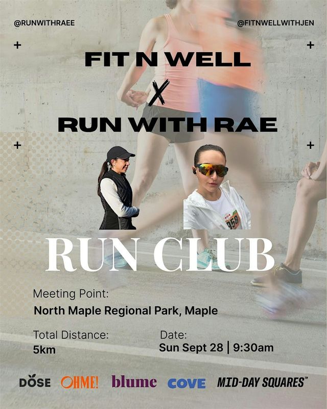 Fit n Well x Run with Rae | 5km Run Club