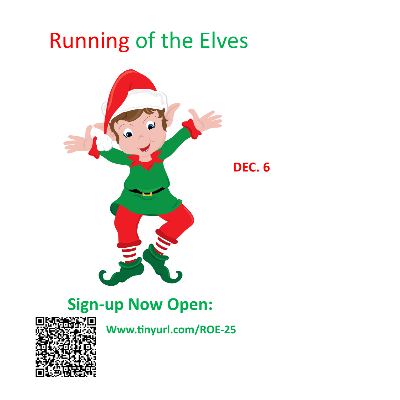 Running of the Elves....A Very Merry Huntley Event