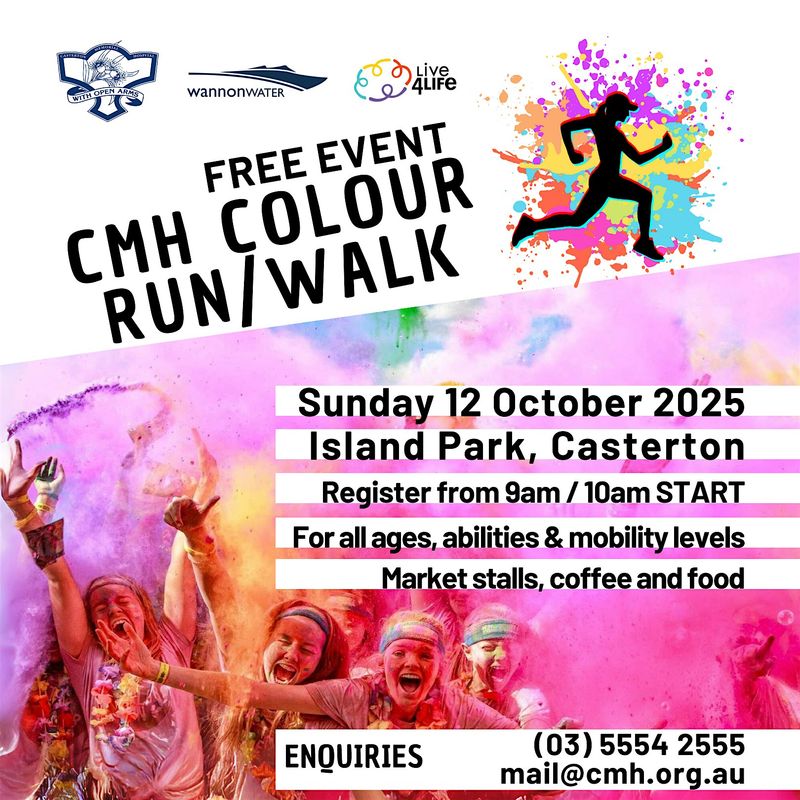 CMH Colour Run/Walk in Casterton