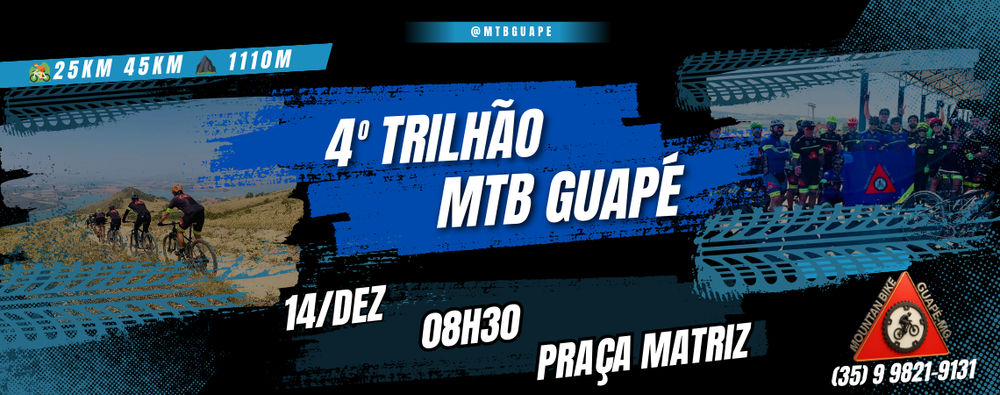 4° Trilhão de Mountain Bike - GUAPÉ