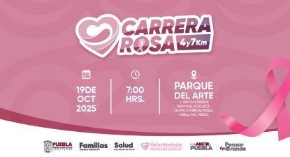 Carrera Rosa Puebla 2025