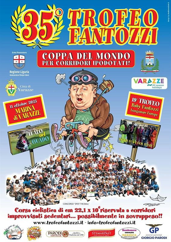 XXXV TROFEO FANTOZZI "Coppa del Mondo per Corridori Ipodotati"!