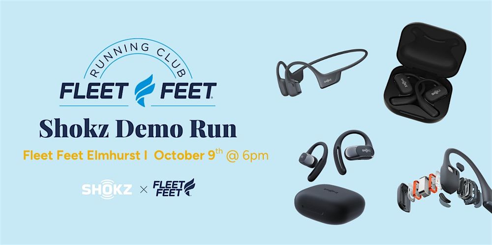 Fleet Feet Elmhurst: Shokz Demo Run
