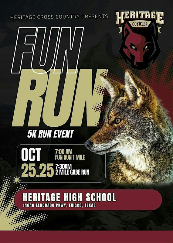 Heritage Coyote 2mi and Fun Run
