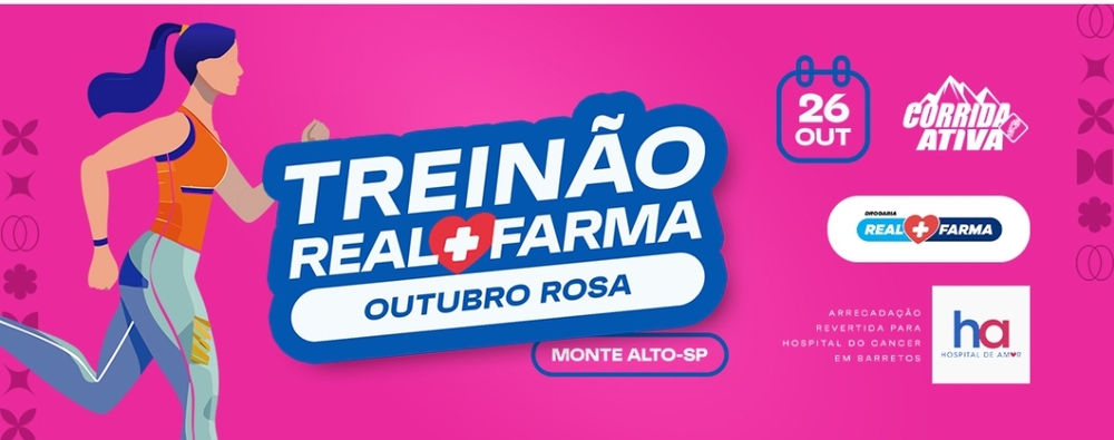 TREINÃO REAL FARMA - OUTUBRO ROSA
