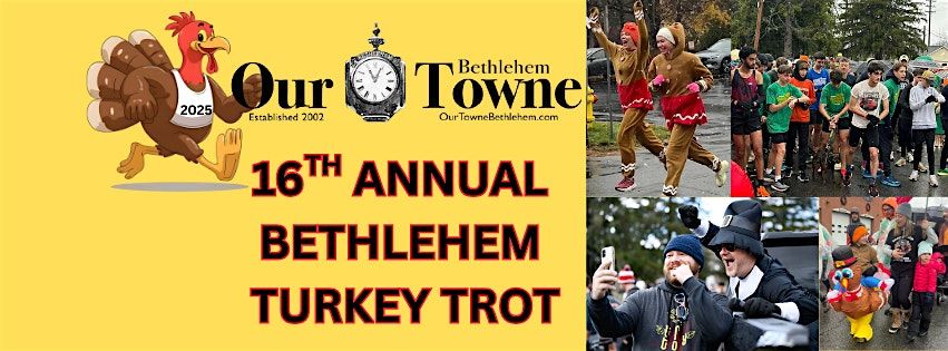 2025  Our Towne  Bethlehem Turkey Trot-5k