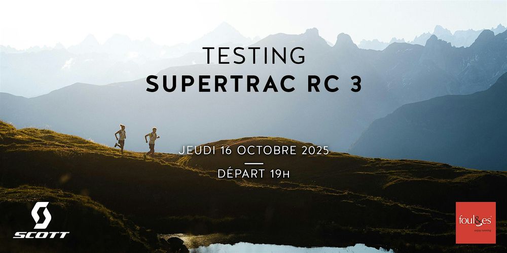Testing SCOTT Running x Foul&es Perpignan