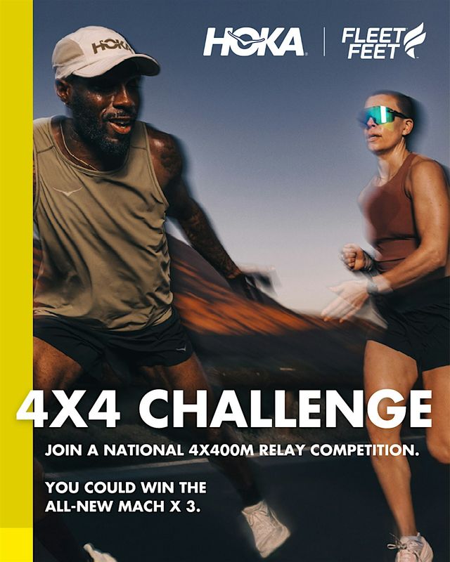 Fleet Feet Somerville x Hoka 4x400m Challenge