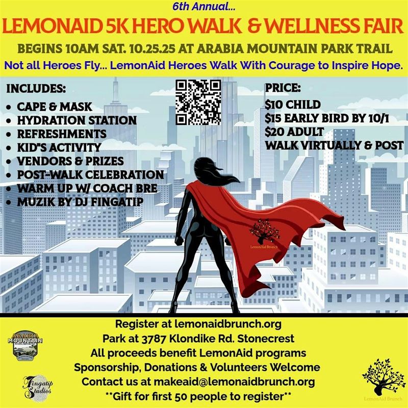 LemonAid 5K Hero Walk & Wellness Fair