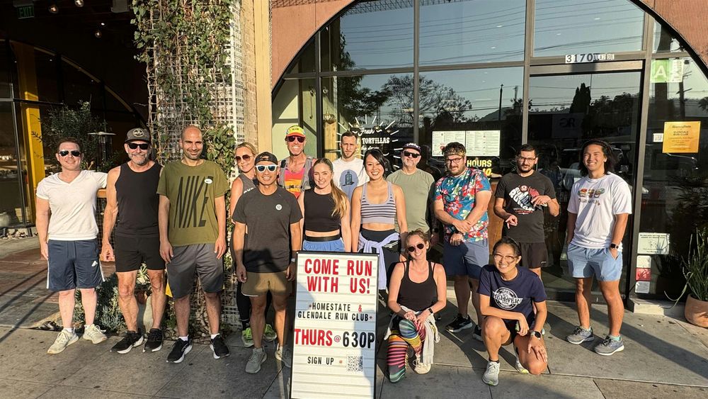 HomeState x Glendale Run Club