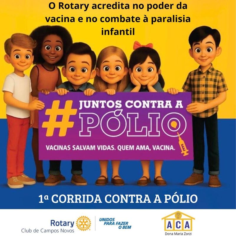 CORRIDA CONTRA A PÓLIO