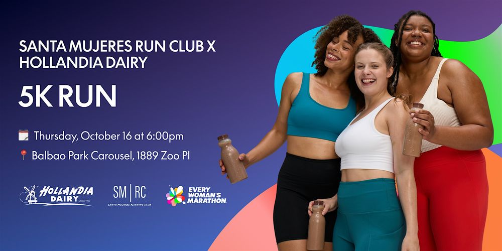5K with Santa Mujeres Run Club and Hollandia Dairy