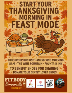 Turkey Day FEAST MODE Fun Run/Walk 5K