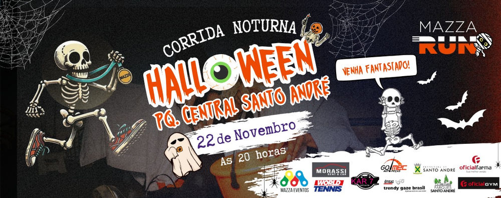CORRIDA NOTURNA DE HALLOWEEN MAZZA RUN 5K