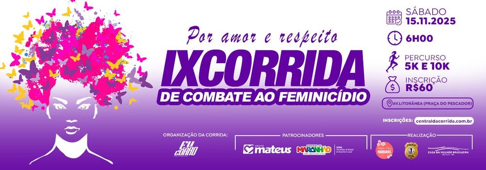 CORRIDA NO COMBATE AO FEMINICIDIO