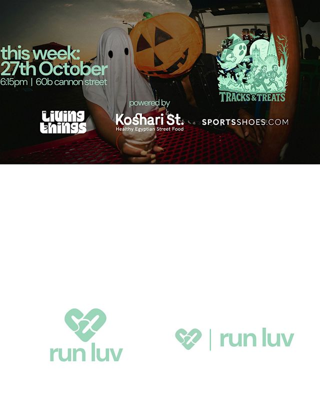 Tracks  & Treats: a run luv run + afters
