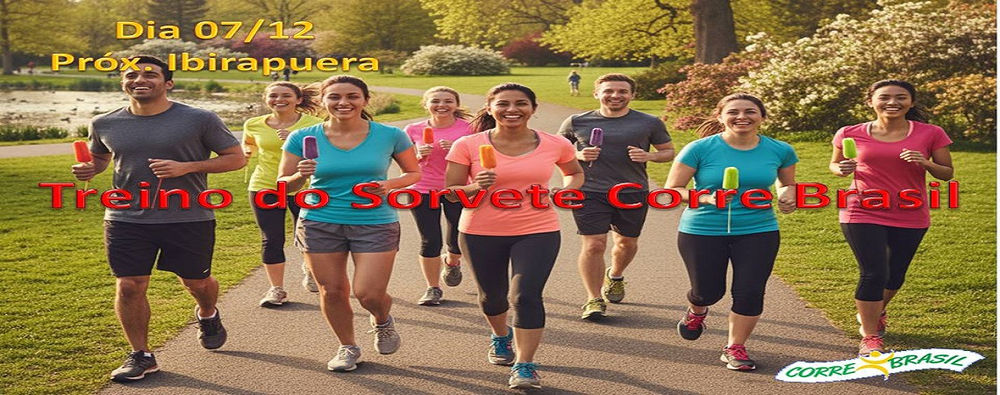 Treino do Sorvete Corre Brasil