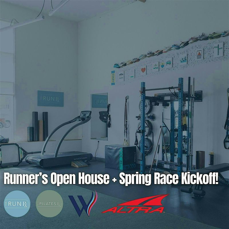 The Run Rx Runners’ Open House: Spring Training Kickoff Event