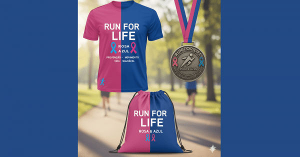 Run For Life - Rosa & Azul