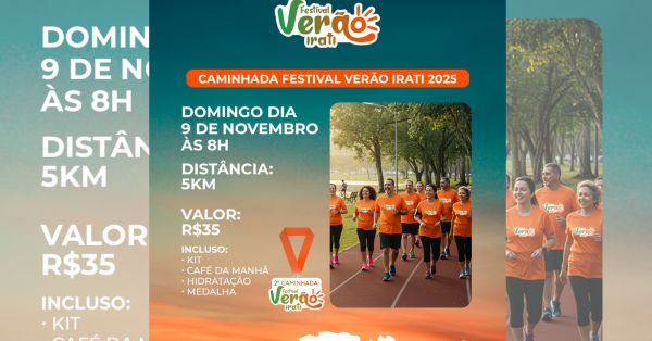 2ª Caminhada Festival Verão Irati 2025