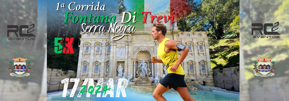 1ª Corrida Fontana di Trevi Serra Negra