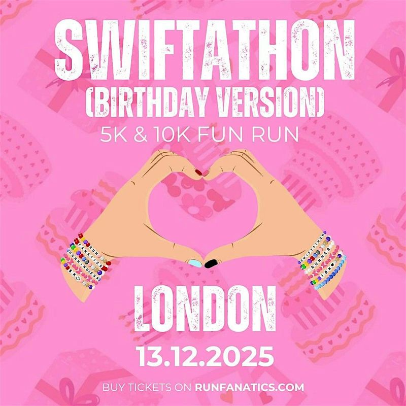 Swiftathon 5k & 10k Fun Run (Birthday Version)