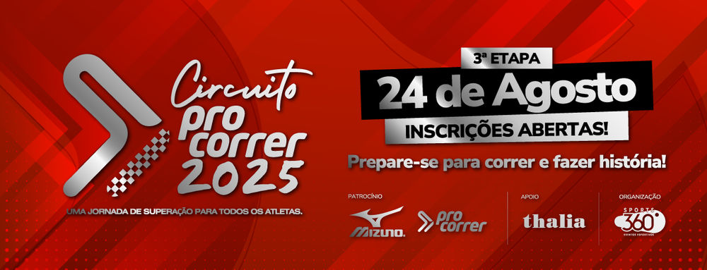 CIRCUITO PROCORRER - 3ª Etapa