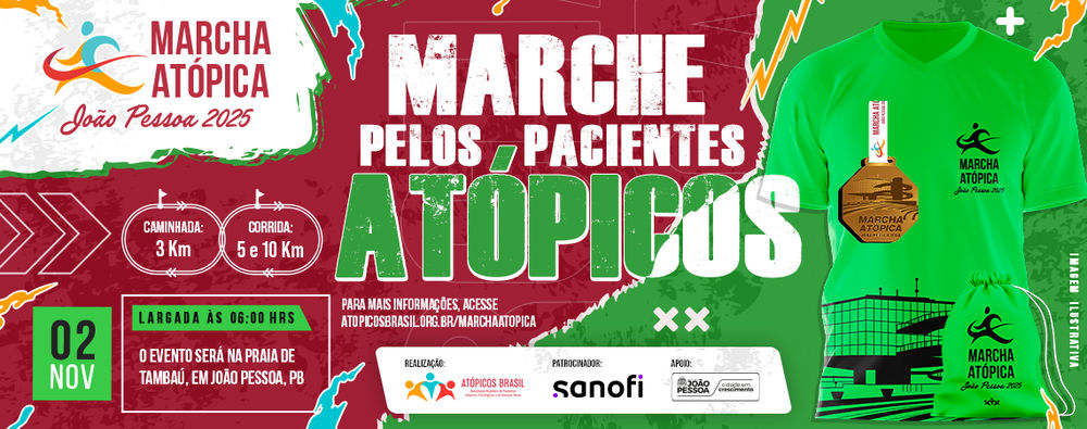 MARCHA ATÓPICA JOÃO PESSOA 2025