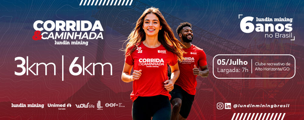 Corrida e Caminhada Lundin Mining 2025