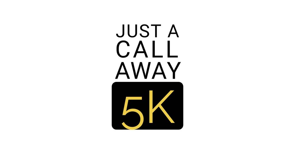 Just a Call Away 5K Run Social
