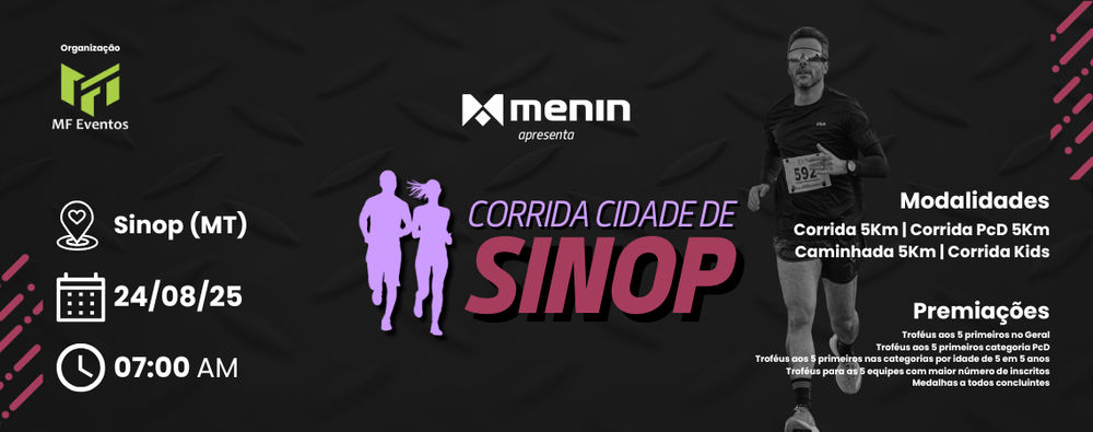 CORRIDA CIDADE DE SINOP