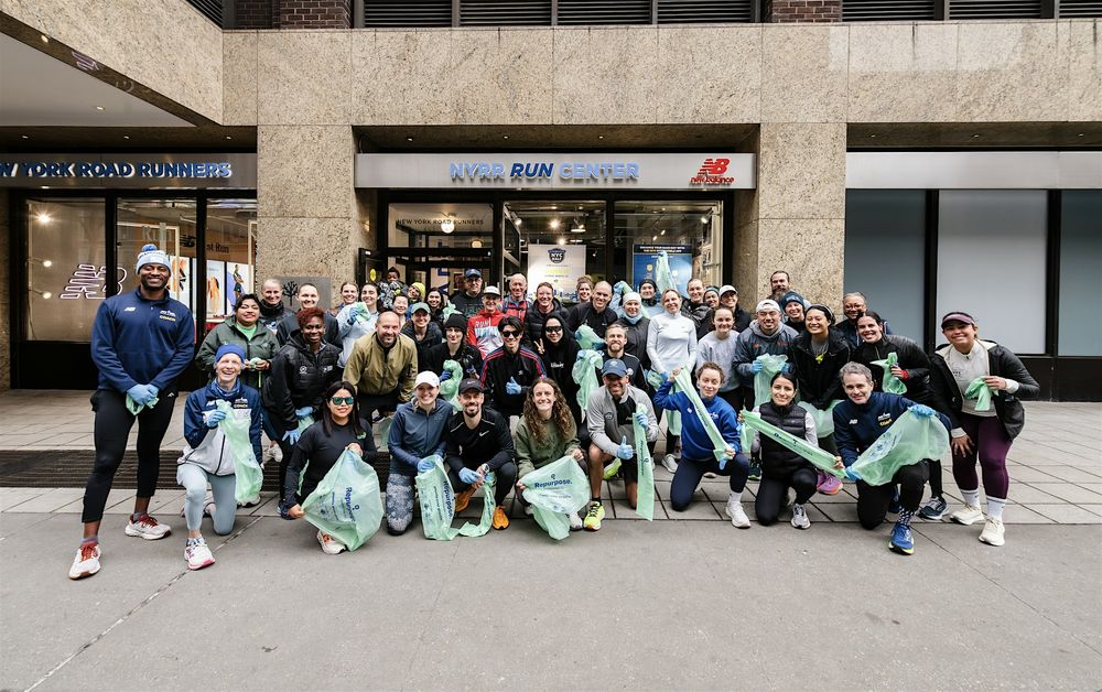 2025 TCS New York City Marathon Plogging ft. NYRR Team for Climate
